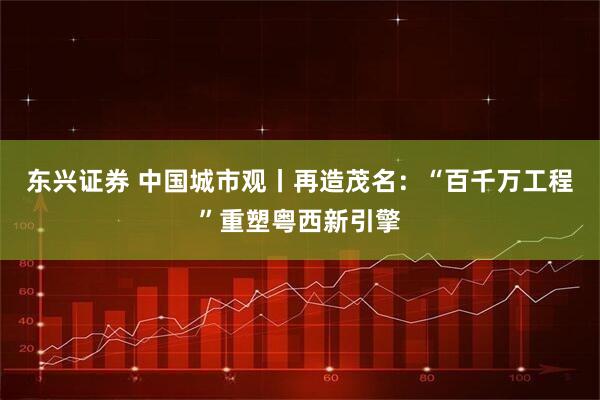 东兴证券 中国城市观丨再造茂名：“百千万工程”重塑粤西新引擎